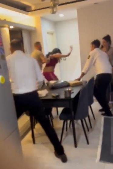 Sosyal medyada tanıştığı kadının evine zorla girip darbetti