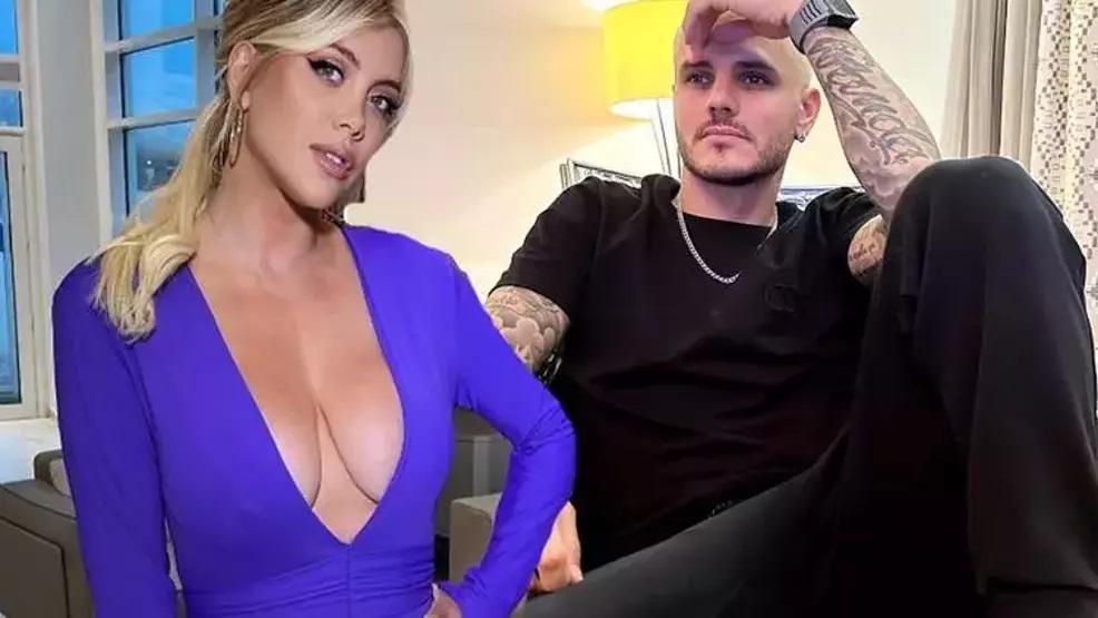 GALATASARAYIN YILDIZI ICARDİ İLE WANDA NARA SARMAŞ DOLAŞ Arjantin gecelerinde objektiflere böyle yakalandılar