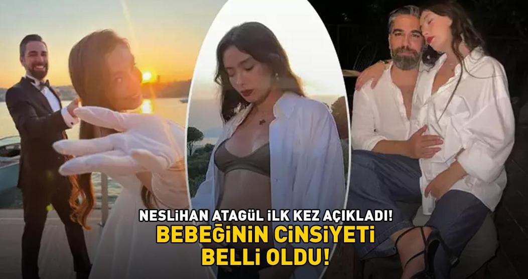 Neslihan Atagül - Kadir Doğulu çiftinin bebeklerinin cinsiyeti belli oldu Güzel oyuncu sevenlerine müjdeyi verdi