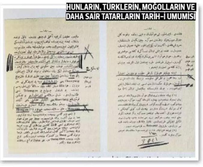 Atatürk’ün altını çizdiği satırlar