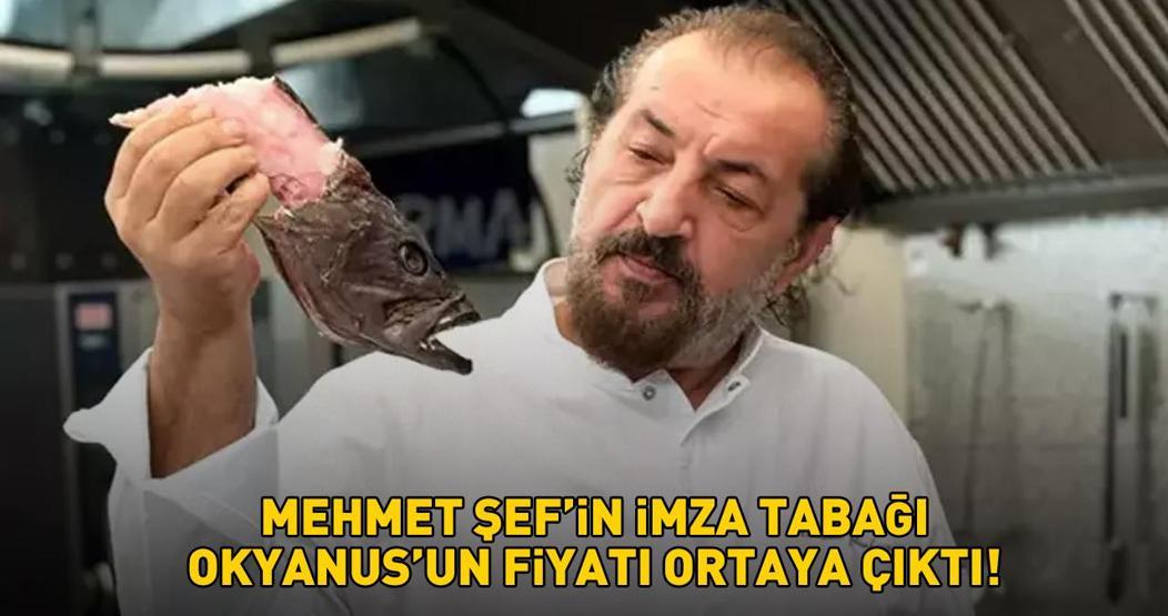 FİYATI ORTAYA ÇIKTI MasterChef jürisi Mehmet Yalçınkayanın imza tabağının ücreti bakın ne kadarmış...