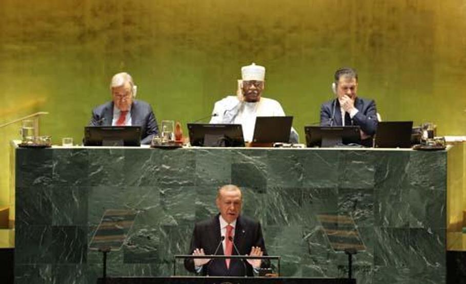 Erdoğandan BM kürsüsünde tarihi konuşma Hitler / Netanyahu vurgusu