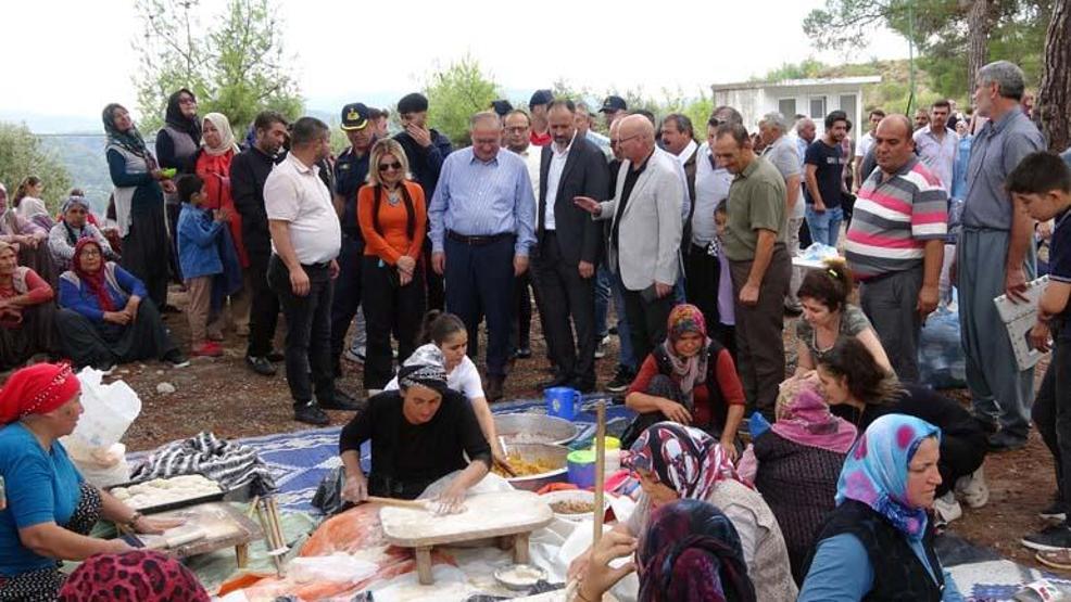 400 yıllık Yörük köyünde gastronomi şenliği