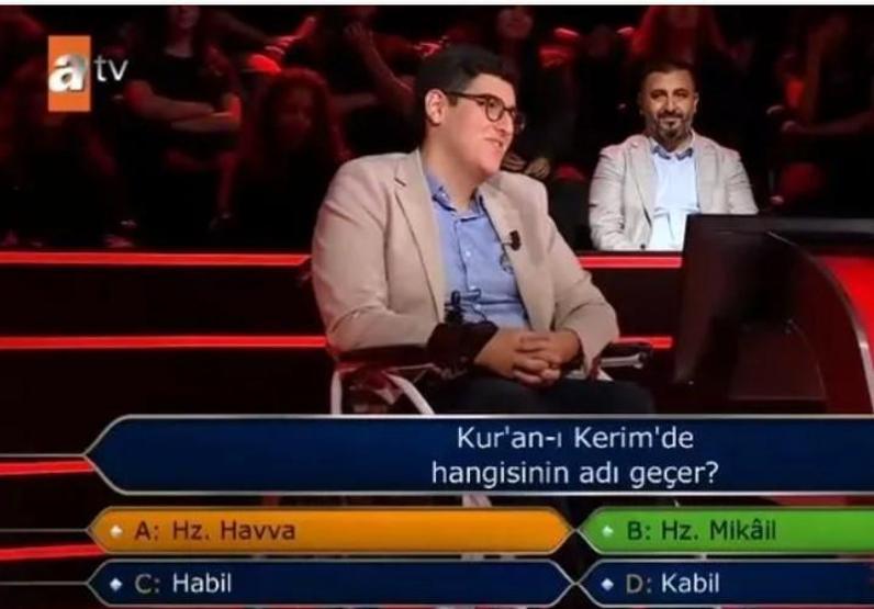 Kim Milyoner Olmak İsterde 1 milyon TL’lik o soru İşte Ramazan Çulhanın cevabı: 1 milyonu kazandı mı