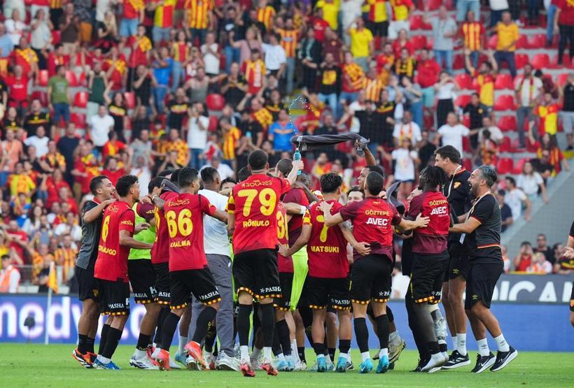 Göztepenin maçları bol gollü geçiyor