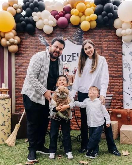 Eser ve Berfu Yenenler çiftinden oğulları Kuzeye Harry Potter temalı doğum günü