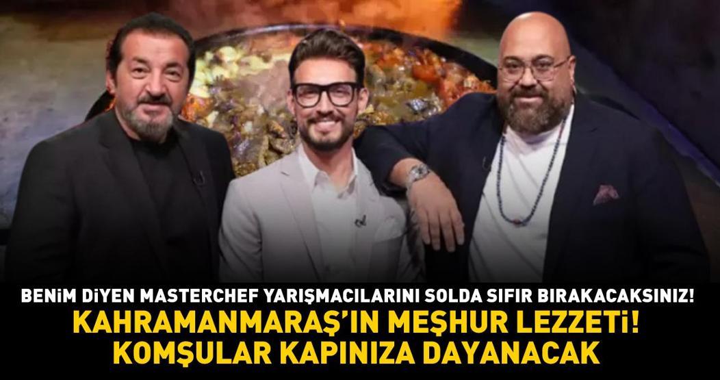 MasterChef yarışmacılarına taş çıkartın Kokusunu alan komşularınız kapınıza dayanacak İşte Eli Böğründe tarifi ve püf noktaları...
