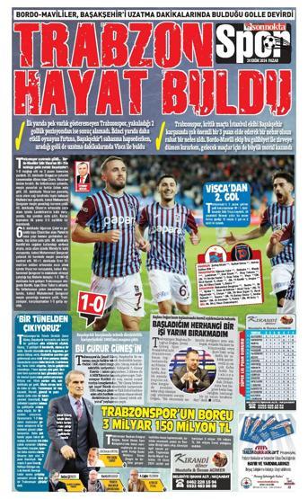 Trabzonsporda son dakikada gelen golle yüzler güldü