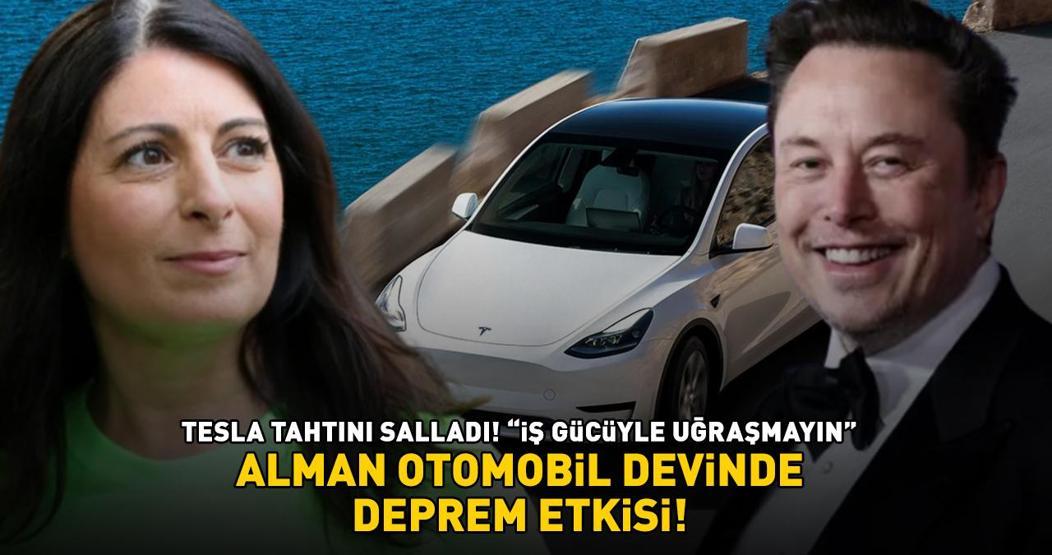 Elon Musk, Tesla ile Volkswagenin tahtını salladı ALMAN OTOMOBİL DEVİNDE DEPREM ETKİSİ