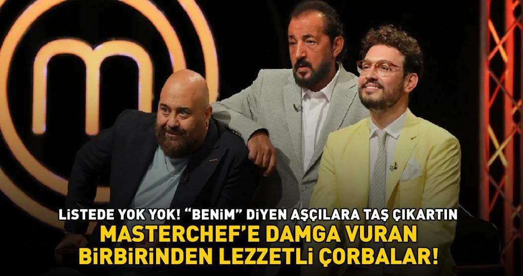MasterChefe Damga Vuran Çorbalar ve Püf Noktaları Ezogelin, Madımak, Ayak Paça, Beyran, Karalahana, Kuru Bamya ve Balkabaklı Kestane...