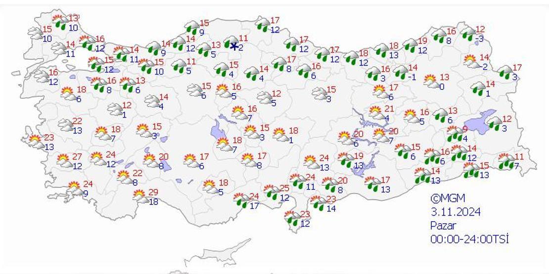 Hafta sonu plan yapanlar dikkat Meteoroloji il il uyardı: Kuvvetli gelecek