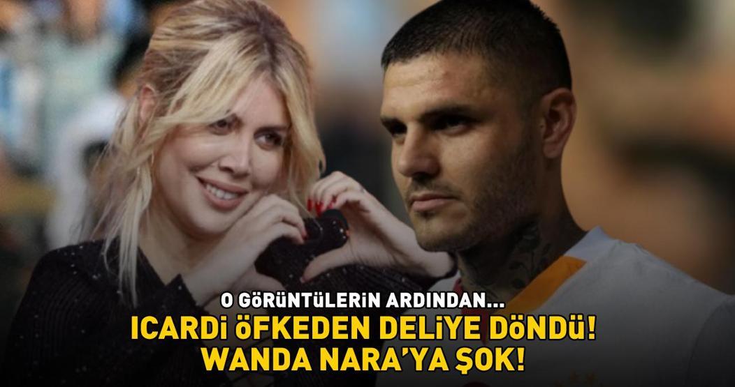 Galatasarayın yıldızı Mauro Icardi öfkeden deliye döndü L-Gante ile yakınlaşan Wanda Naraya şok TAKİPTEN ÇIKTI