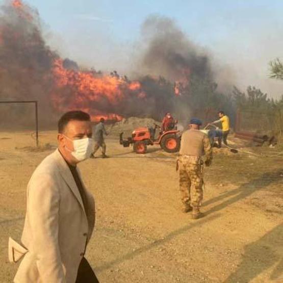 Hataydaki orman yangını, 20 saat sonra kontrol altında
