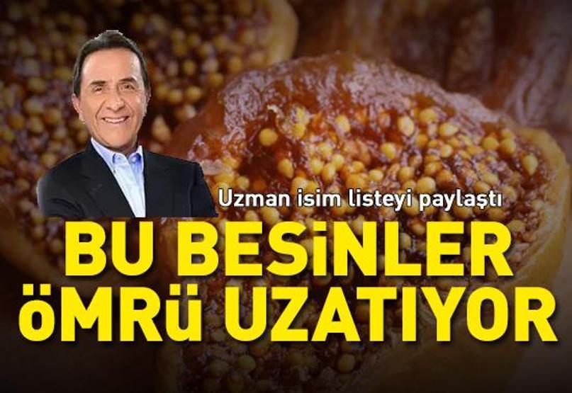 Bu besinler ömrü uzatıyor Fındığından zeytinyağına Prof. Dr. Osman Müftüoğlu tek tek sıraladı...