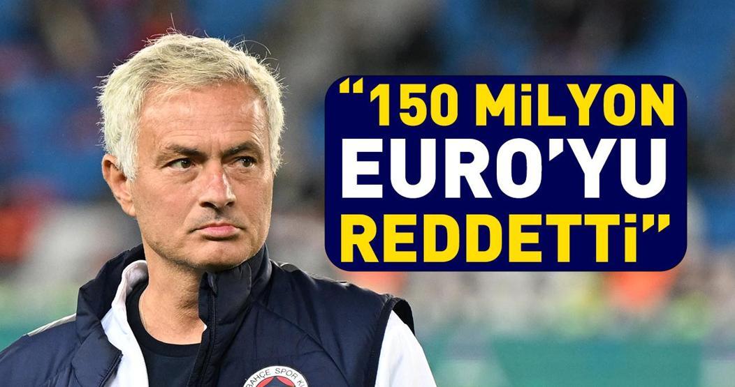 SON DAKİKA - Ünlü menajerden, Jose Mourinho için flaş itiraf Fenerbahçe için o teklifi reddetti...