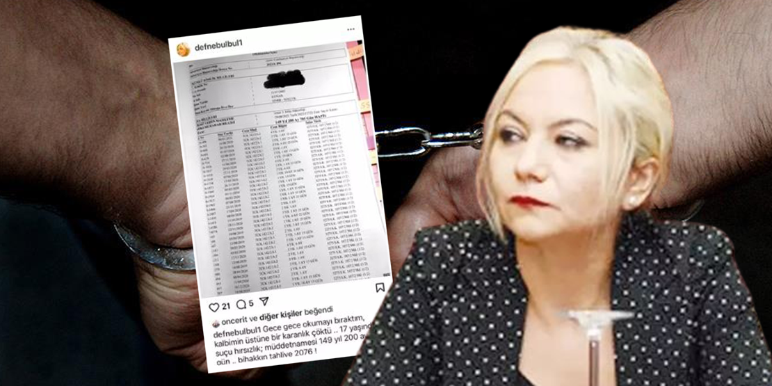 Henüz 17 yaşında 70 suçtan kaydı var: Defne Hakim Ah ederek paylaştı