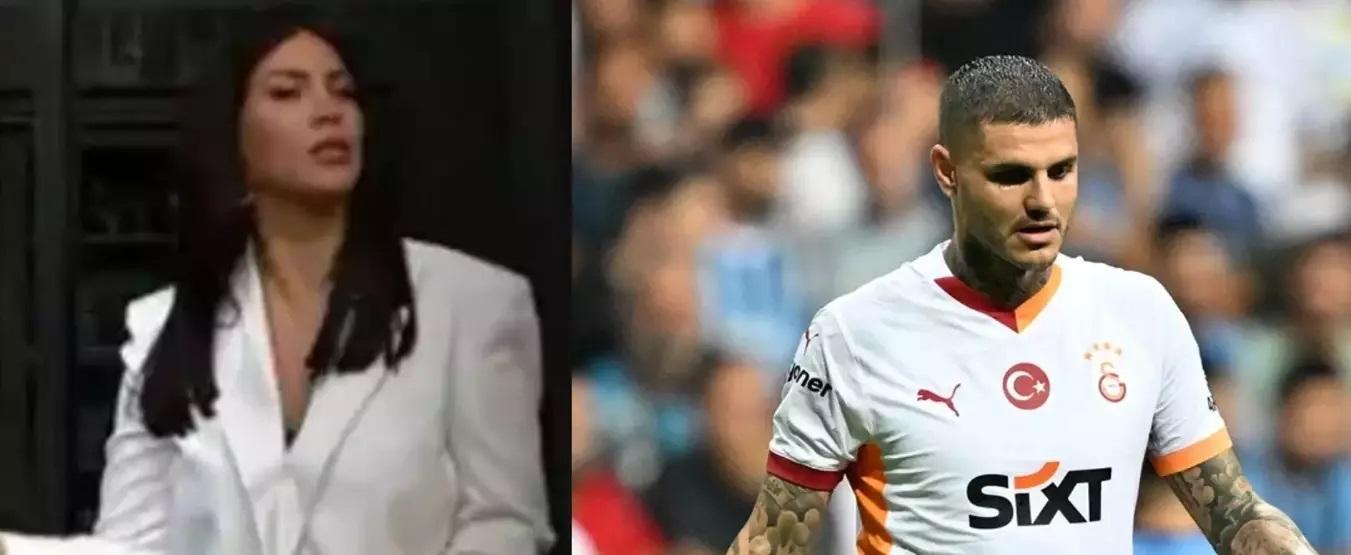 Galatasarayın yıldızı Icardiden olay poz Wanda Naranın darbesi ile sarsılmıştı SEN BIRAKILIR MISIN BE