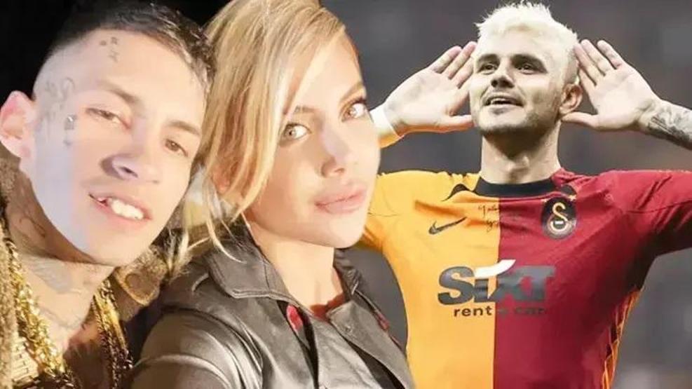 Galatasarayın yıldızı Icardiden olay poz Wanda Naranın darbesi ile sarsılmıştı SEN BIRAKILIR MISIN BE