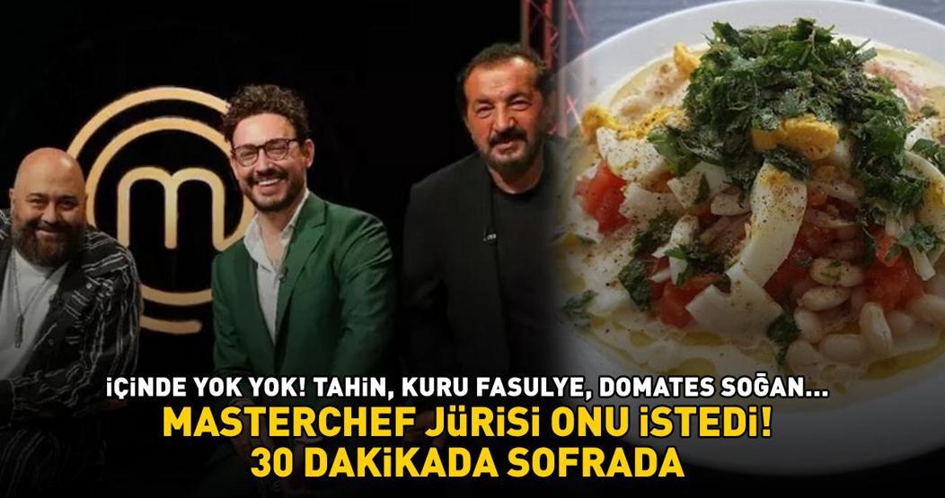 MASTERCHEFE DAMGA VURAN LEZZET Antalya piyazı ve püf noktaları: 30 dakikada hazır