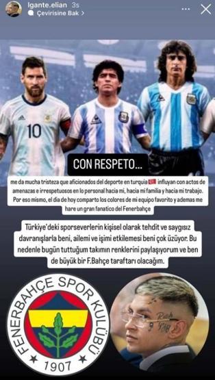 L-Gante’den Galatasaraylıları çıldırtan Fenerbahçe paylaşımı GÜNDEMDEN DÜŞMÜYORLAR