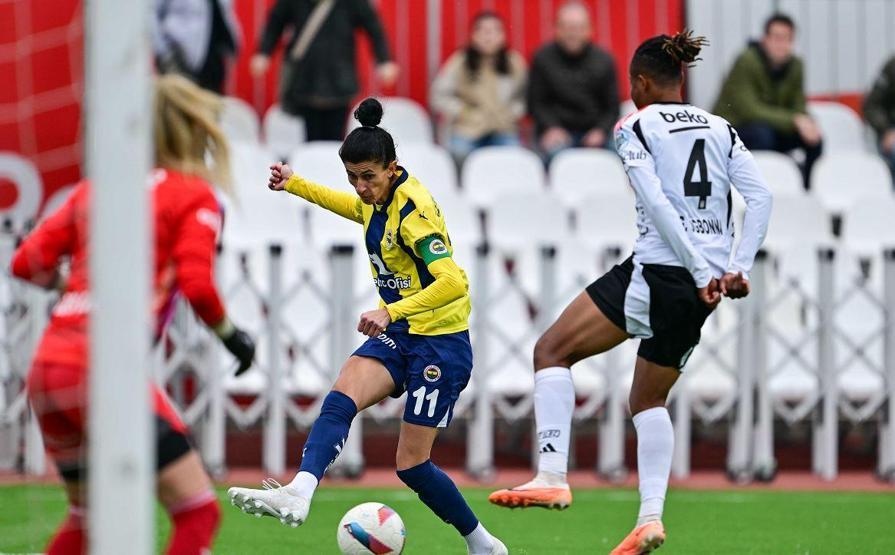 Kadınlar derbisinde Beşiktaş, Fenerbahçe’yi mağlup etti