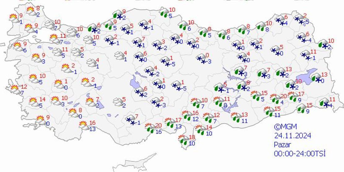 Dikkat Tarih belli oldu: Türkiye genelinde kar alarmı