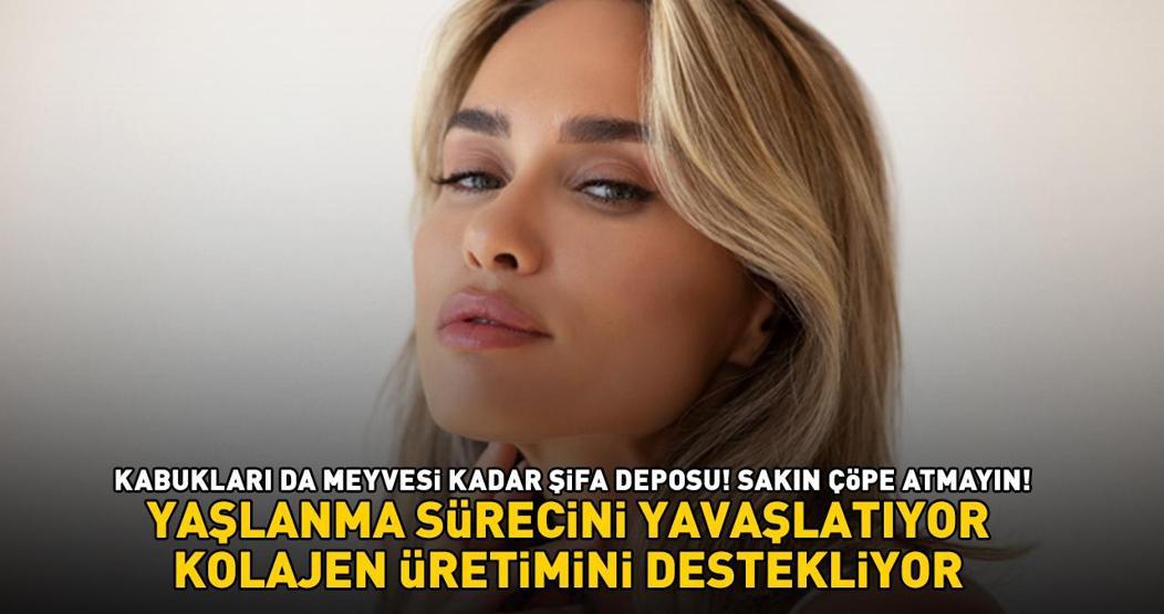 Sakın çöpe atmayın O meyvenin kabukları da şifa deposu Yaşlanma sürecini yavaşlatıyor, kolajen üretimini destekliyor