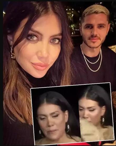 Wanda Nara gözyaşlarına boğuldu Icardi sorularına cevap vermedi