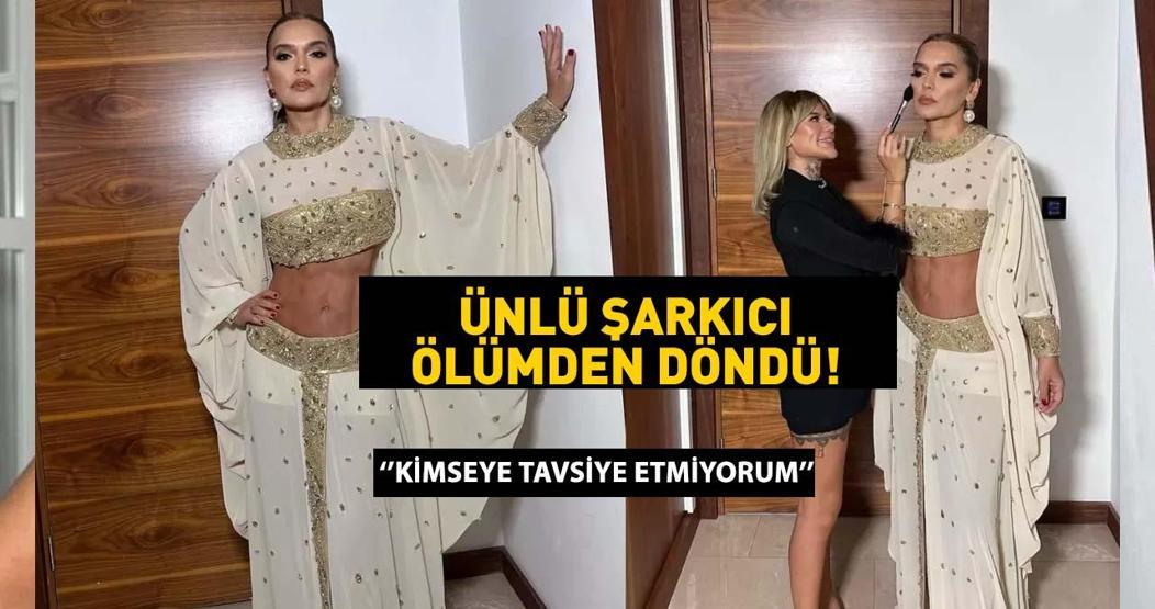 Demet Akalın zayıflama iğnesi yüzünden hayatından oluyordu Kimseye tavsiye etmiyorum