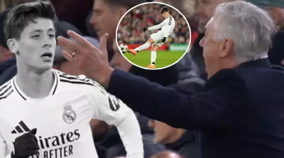 Tüm gözler o ana çevrildi: Ancelotti Arda Gülere bağırdı, tepkiler çığ gibi büyüdü