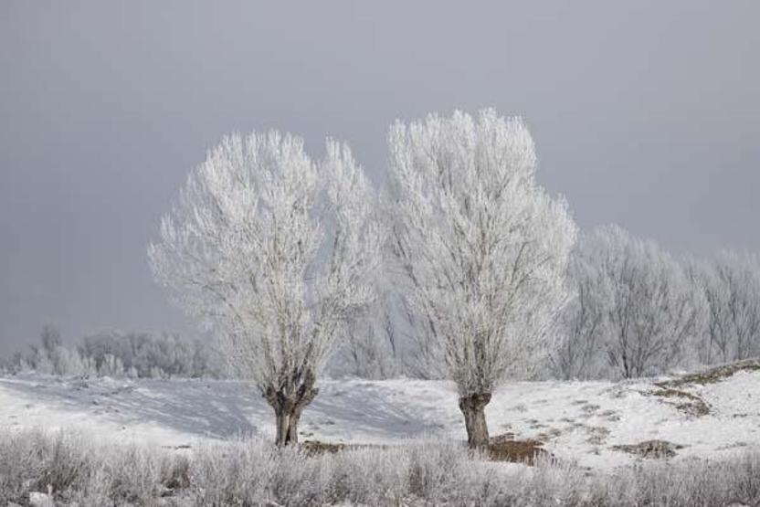 Kartpostallık Görüntüler: Bir Kent Karlar Altında Dağları Sis, Ovaları Kırağı Vurdu...
