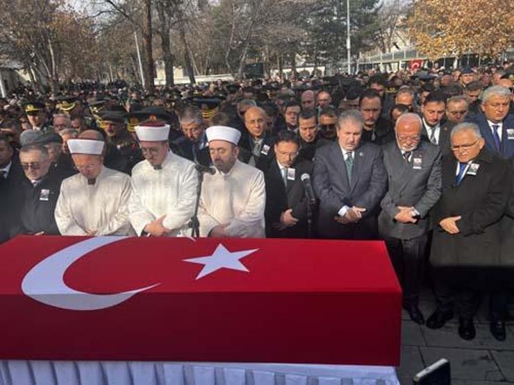 Şehit Tuğgeneral Baydilli, Kayseride son yolculuğuna uğurlandı