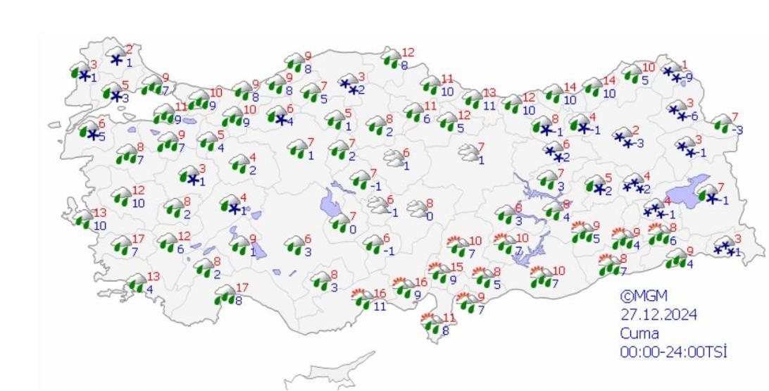 İstanbullular dikkat Kar kapıya dayandı Peki ama yağış olacak mı