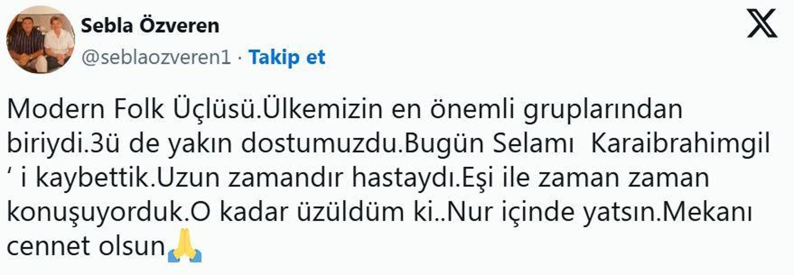 Modern Folk Üçlüsünün efsane ismi Selami Karaibrahimgil neden öldü Selami Karaibrahimgil kimdir 80 YAŞINDA HAYATA GÖZLERİNİ YUMDU