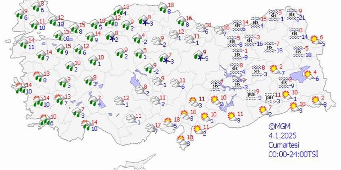 Son dakika... Hafta Sonu Hava Nasıl Olacak Meteorolojide kar ve sağanak alarmı