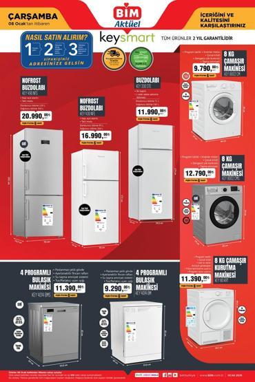 BİM 7 Ocak 2025 Salı Aktüel Ürünler Kataloğu: Bu Hafta Kaçırılmayacak Fırsatlar