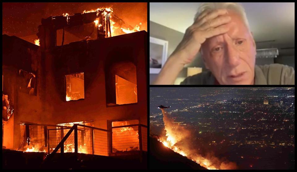 Los Angeles yanıyor Kâbus bitmedi: 5 ölü… Alevler Hollywood Tepesi’ne sıçradı: Evleri küle dönen ünlüler dehşet anlarını çaresizce izledi...