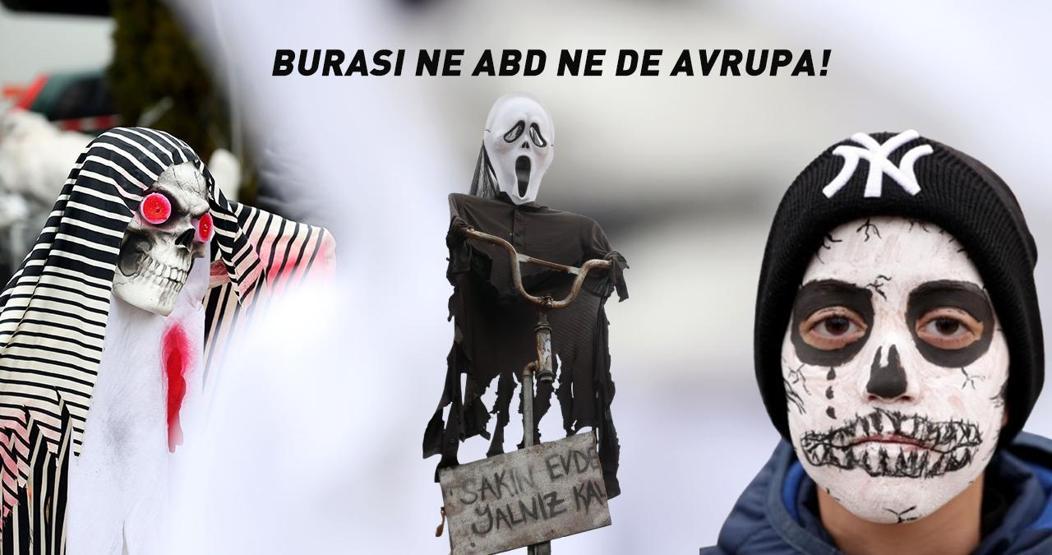 Burası ne ABD, ne Avrupa... Yer: Kırklareli Cadılar bayramı değil Koleda