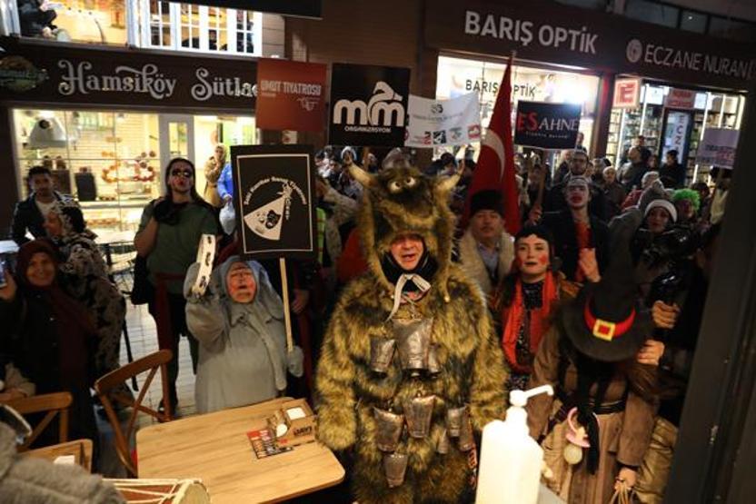 Rumi takvime göre yeni yılın ilk günü Trabzonda coşkulu Kalandar kutlaması