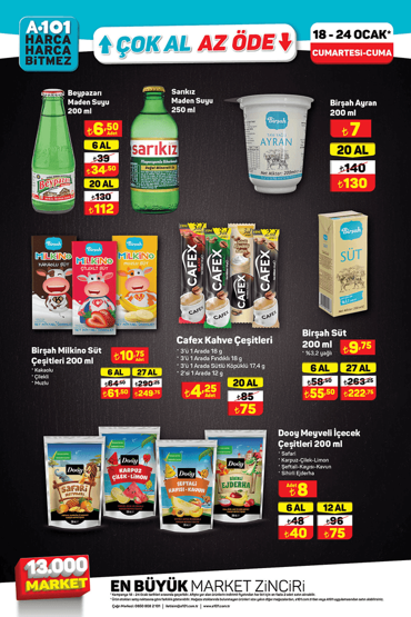 18-24 Ocak 2025 A101 Aktüel Ürünler Kataloğu Satışta