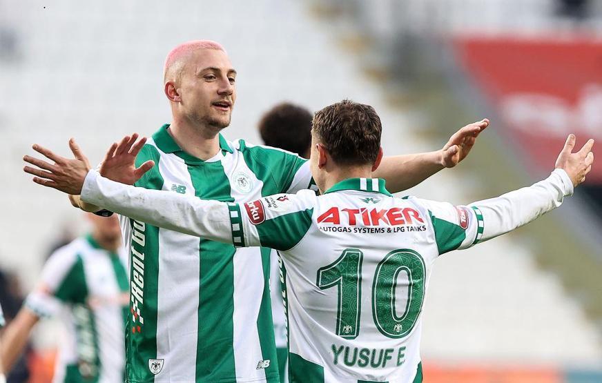 Konya’da gol düellosunda kazanan yok Konyaspor 3-3 Kasımpaşa