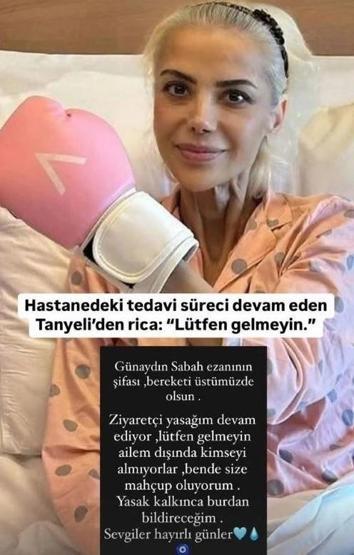 Pankreas kanseri olan Tanyeli isyan etti Ünlü isim yasağa uymayanlara seslendi Tanyelinin son hali