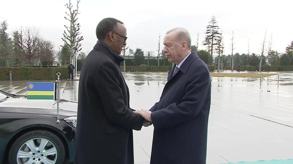 Ruanda Cumhurbaşkanı Kagame Beştepede