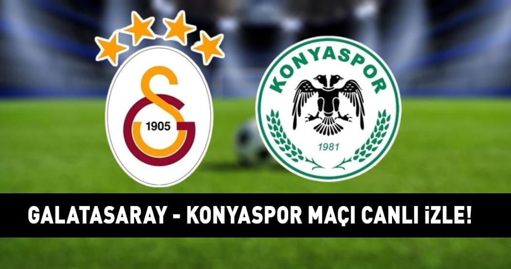 BEIN SPORTS 1 CANLI İZLE GALATASARAY KONYASPOR MAÇI | Süper Lig Galatasaray Konyaspor maçı BeIN Sports 1 canlı yayın bilgisi