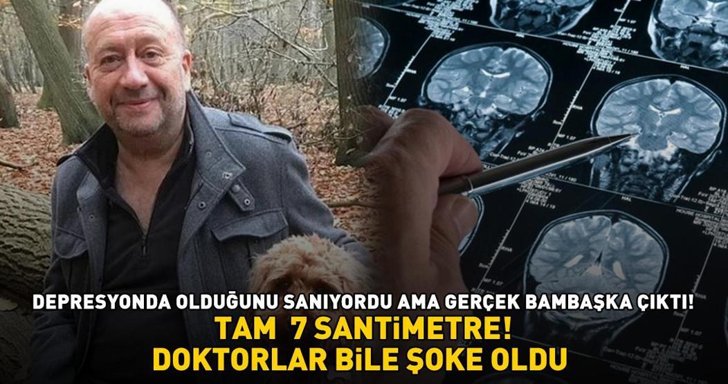 Depresyonda olduğunu sanıyordu, gerçek çok farklı çıktı Doktorlar bile şaşırdı TAM 7 SANTİMETRE BOYUNDA