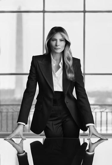 Melania Trumpın pozu çok konuşuldu Bu sefer şaka yapmıyor