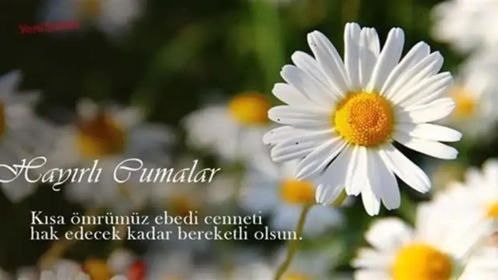 Bayraklı, Yazılı Cuma Mesajları 2025 Anlamlı, Güzel, Dualı, Ayetli, Resimli Cuma Mesajları İle Hayırlı Cumalar
