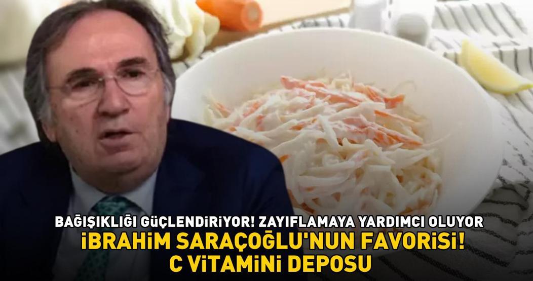 İBRAHİM SARAÇOĞLUNUN FAVORİSİ C vitamini yönünden zengin Bağışıklığı güçlendiriyor, kilo vermeye yardımcı oluyor