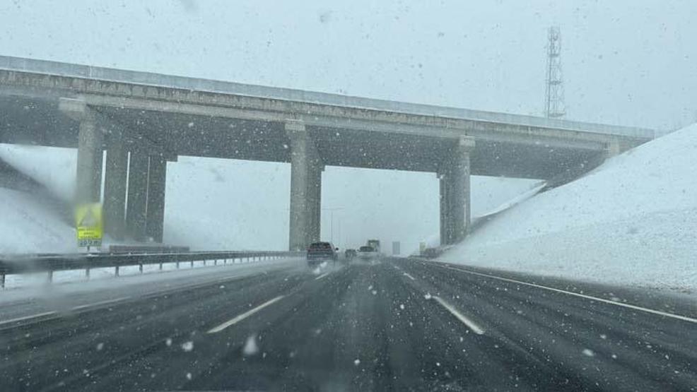 Kuzey Marmara Otoyolunda Kar ve Sis