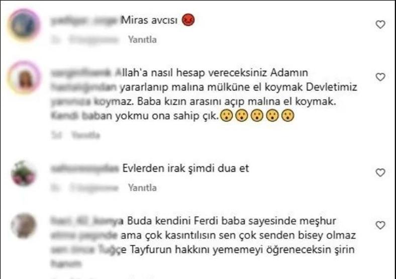 Ferdi Tayfurun 40ıncı gün mevlidi okundu SULAR DURULMUYOR Şirin Gözalıcı sosyal medyanın dilinde